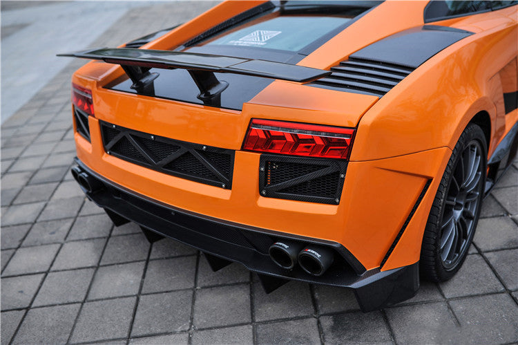 2004-2008 Lamborghini Gallardo VF Style Rear Bumper - DarwinPRO Aerodynamics