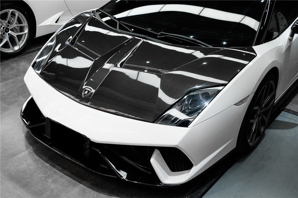 2009-2014 Lamborghini Gallardo IRON Style Hood - DarwinPRO Aerodynamics