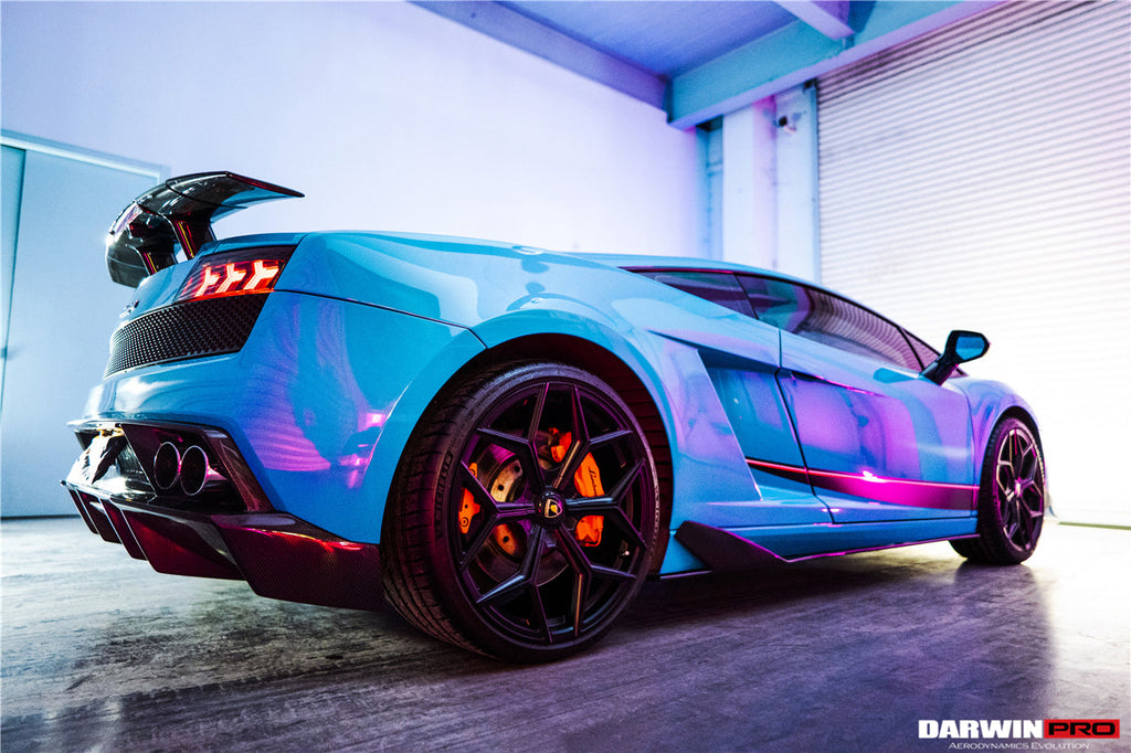DarwinpPRO 2004-2014 Lamborghini Gallardo LP570 Style Trunk Spoiler Wing - DarwinPRO Aerodynamics