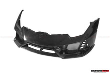 Load image into Gallery viewer, 2015-2025 Lamborghini Huracan LP610 &amp; LP580 &amp; EVO &amp; Tecnica EVO-4WD Style Partial Carbon Front Bumper