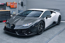 Load image into Gallery viewer, 2015-2025 Lamborghini Huracan LP610 &amp; LP580 &amp; EVO &amp; Tecnica EVO-4WD Style Partial Carbon Front Bumper