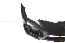 Load image into Gallery viewer, 2015-2025 Lamborghini Huracan LP610 &amp; LP580 &amp; EVO &amp; Tecnica EVO-4WD Style Partial Carbon Front Bumper