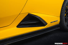 Load image into Gallery viewer, 2019-2023 Lamborghini Huracan EVO OD Style Dry Carbon Side Skirts Under Board