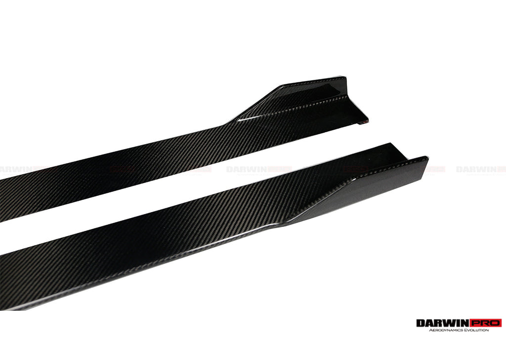 2019-2023 Lamborghini Huracan EVO OD Style Dry Carbon Side Skirts Under Board