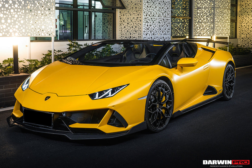 2019-2023 Lamborghini Huracan EVO 4WD OD Style Dry Carbon Front Lip