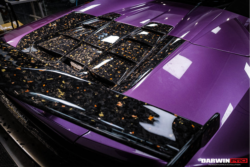 2019-2023 Lamborghini Huracan EVO Spyder OD Style Dry Carbon Engine Trunk Hood