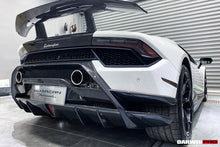Load image into Gallery viewer, DarwinPRO 2015-2020 Lamborghini Huracan LP610 &amp; LP580 Performante Style Partial Carbon Rear Bumper