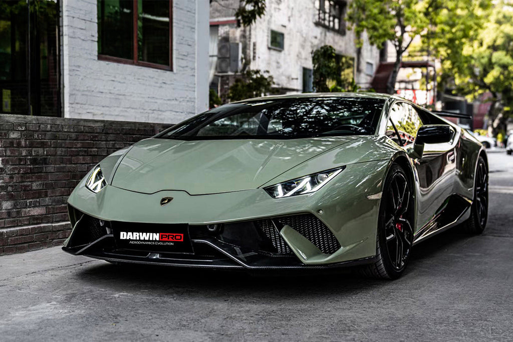 2015-2019 Lamborghini Huracan LP610 & LP580 Performante Style Partial Carbon Fiber Aero - Full Kit