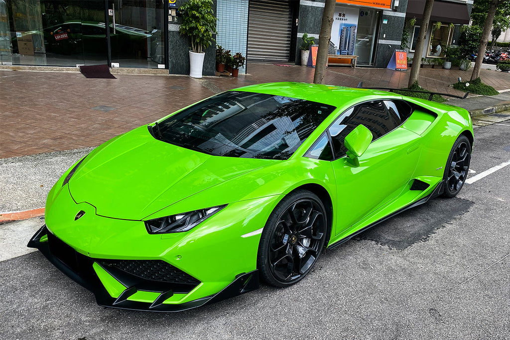 2015-2020 Lamborghini Huracan LP610 AO Style Carbon Fiber Front Lip