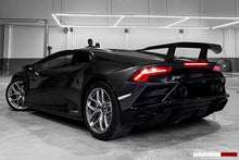 Load image into Gallery viewer, 2015-2023 Lamborghini Huracan LP610 &amp; LP580 &amp; EVO Coupe Performante Style Carbon Fiber Spoiler Wing and Engine Hood