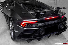 Load image into Gallery viewer, 2015-2023 Lamborghini Huracan LP610 &amp; LP580 &amp; EVO Coupe Performante Style Carbon Fiber Spoiler Wing and Engine Hood