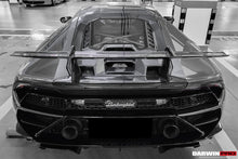 Load image into Gallery viewer, 2015-2023 Lamborghini Huracan LP610 &amp; LP580 &amp; EVO Coupe Performante Style Carbon Fiber Spoiler Wing and Engine Hood