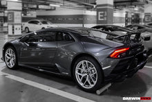 Load image into Gallery viewer, 2015-2023 Lamborghini Huracan LP610 &amp; LP580 &amp; EVO Coupe Performante Style Carbon Fiber Spoiler Wing and Engine Hood