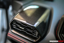 Load image into Gallery viewer, DarwinPRO 2015-2023 Lamborghini Huracan LP610 &amp; LP580 &amp; EVO Autoclave Carbon Fiber AC Panel Trim Replacement
