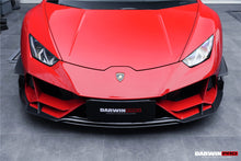 Load image into Gallery viewer, 2019-2023 Lamborghini Huracan EVO 4WD ONLY BKSS Style Carbon Front Bumper Canards