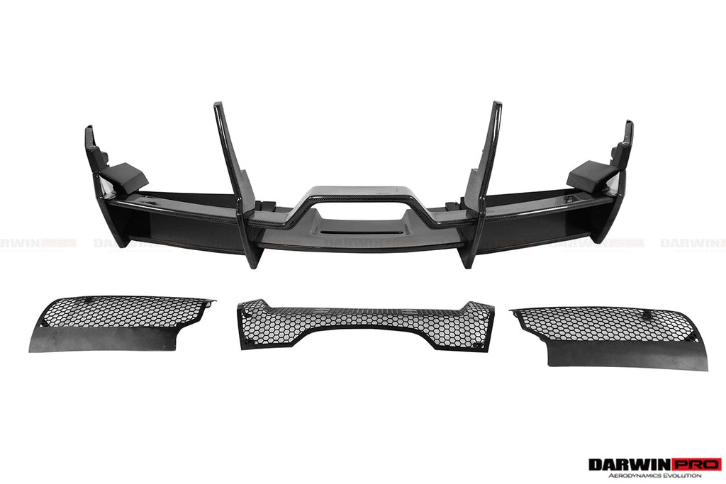 2001-2010 Lamborghini Murcielago SV Style Rear Bumper & Wing - DarwinPRO Aerodynamics