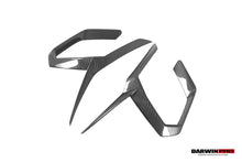 Load image into Gallery viewer, DarwinPRO 2018-2022 Lamborghini URUS iMP Design Carbon Fiber Front Bumper Vent Trims (For ACC Car Only)