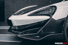 Load image into Gallery viewer, DarwinPRO 2015-2020 McLaren 540C &amp; 570S Convert 600LT Carbon Fiber Front Bumper Lip With Undertray