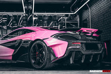 Load image into Gallery viewer, 2015-2020 McLaren 540C &amp; 570S &amp; 570GT 600LT-Style Partial Carbon Fiber Rear Bumper with Diffuser  and Trunk Spoiler and Engine Trunk and Exhaust