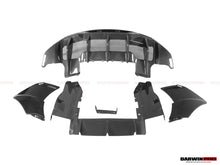 Load image into Gallery viewer, 2015-2020 McLaren 540C &amp; 570S &amp; 570GT 600LT-Style Partial Carbon Fiber Rear Bumper with Diffuser  and Trunk Spoiler and Engine Trunk and Exhaust