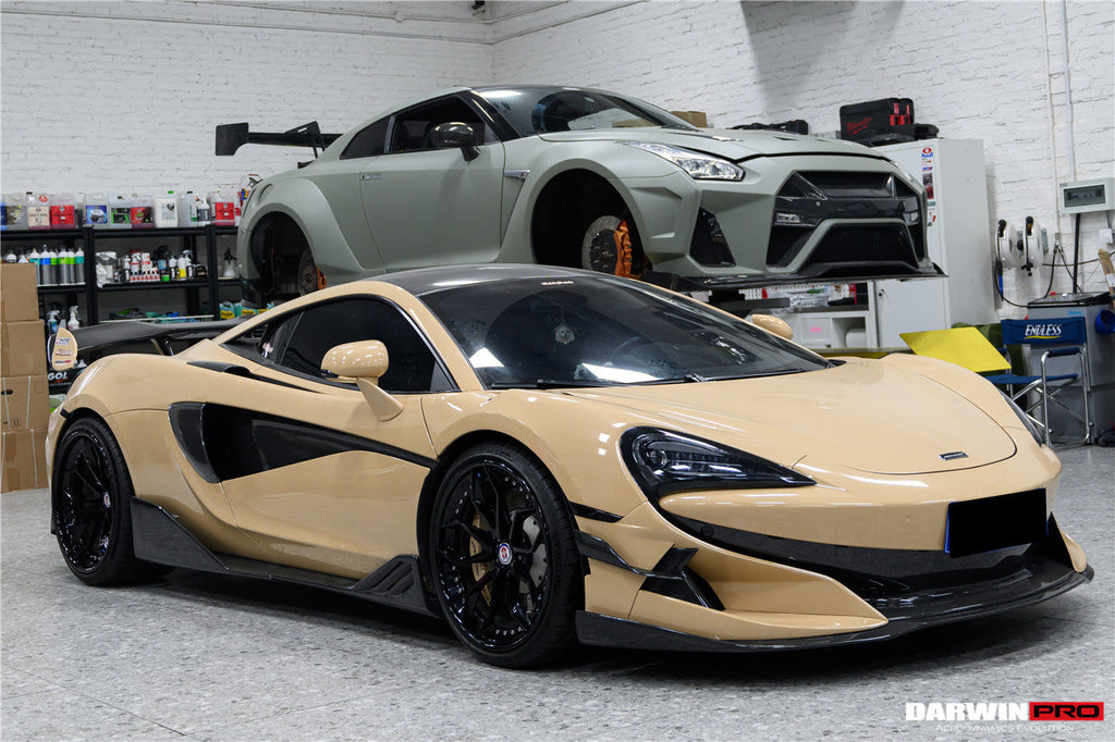 DarwinPRO 2015-2021 McLaren 540C BKSS Style Carbon Fiber Front Lip