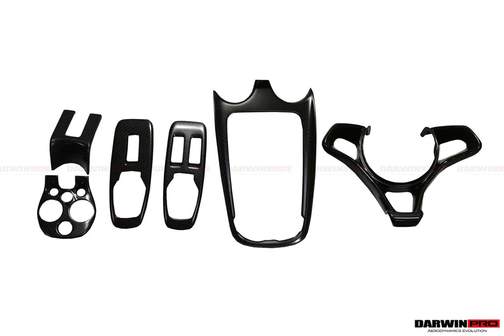 2015-2021 McLaren 540c 570s 570gt 600lt Dry Carbon Fiber Interiors (6pcs)