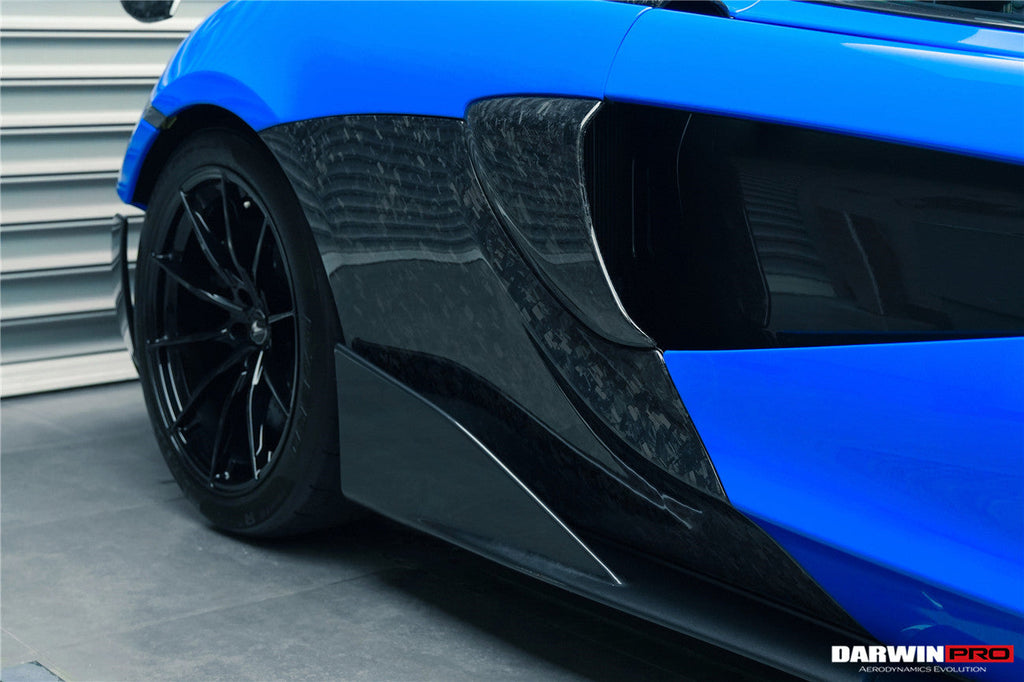 2015-2021 McLaren 600lt 540C 570S Cabon Fiber Side Skirts Under Board