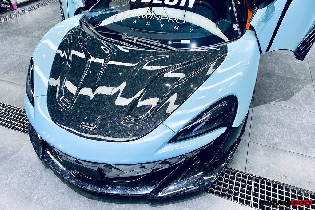 2018-2021 McLaren 600lt 2015-2021 540c 570s 570gt BKSS Style Carbon Fiber Hood