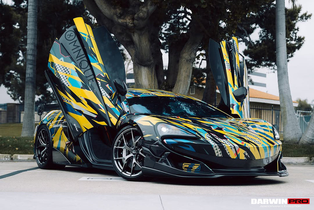 DarwinPRO 2015-2021 McLaren 540C BKSS Style Carbon Fiber Front Lip