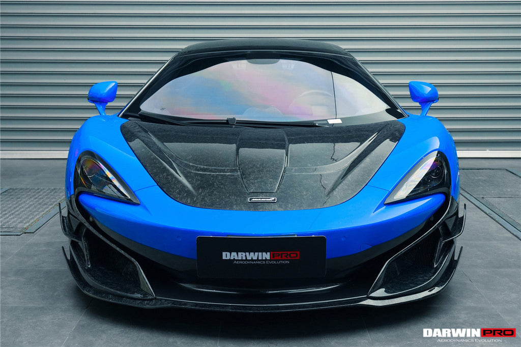 DarwinPRO 2015-2021 McLaren 600lt & 570S BKSS Style Carbon Fiber Front Lip