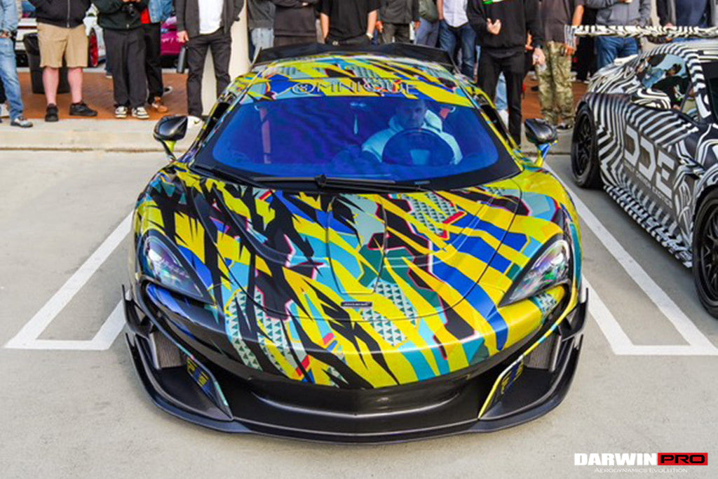 DarwinPRO 2015-2021 McLaren 540C BKSS Style Carbon Fiber Front Lip