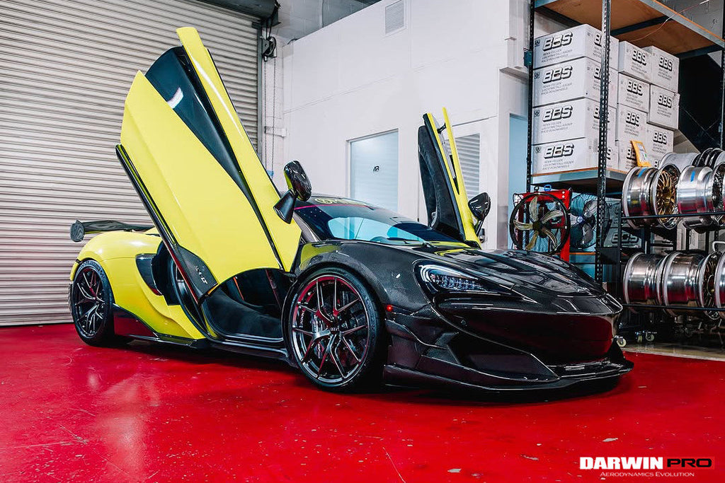 DarwinPRO 2015-2021 McLaren 540C BKSS Style Carbon Fiber Front Lip
