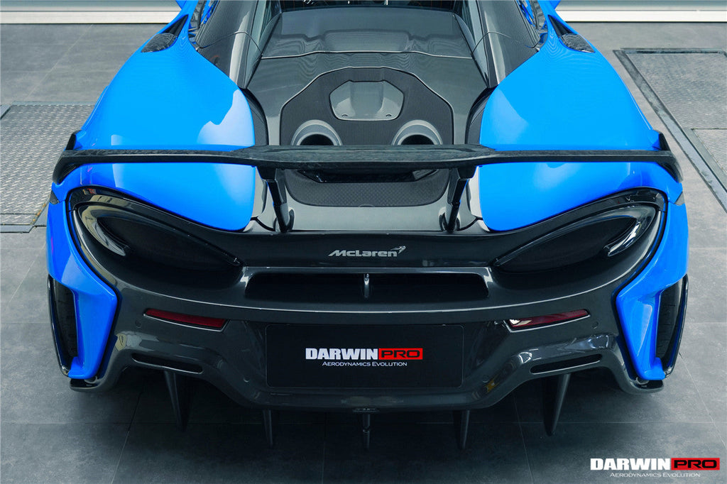 DarwinPRO 2018-2021 McLaren 600lt BKSS Style Partial Carbon Fiber Rear Bumper