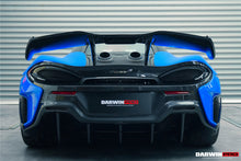 Load image into Gallery viewer, DarwinPRO 2018-2021 McLaren 600lt BKSS Style Partial Carbon Fiber Rear Bumper