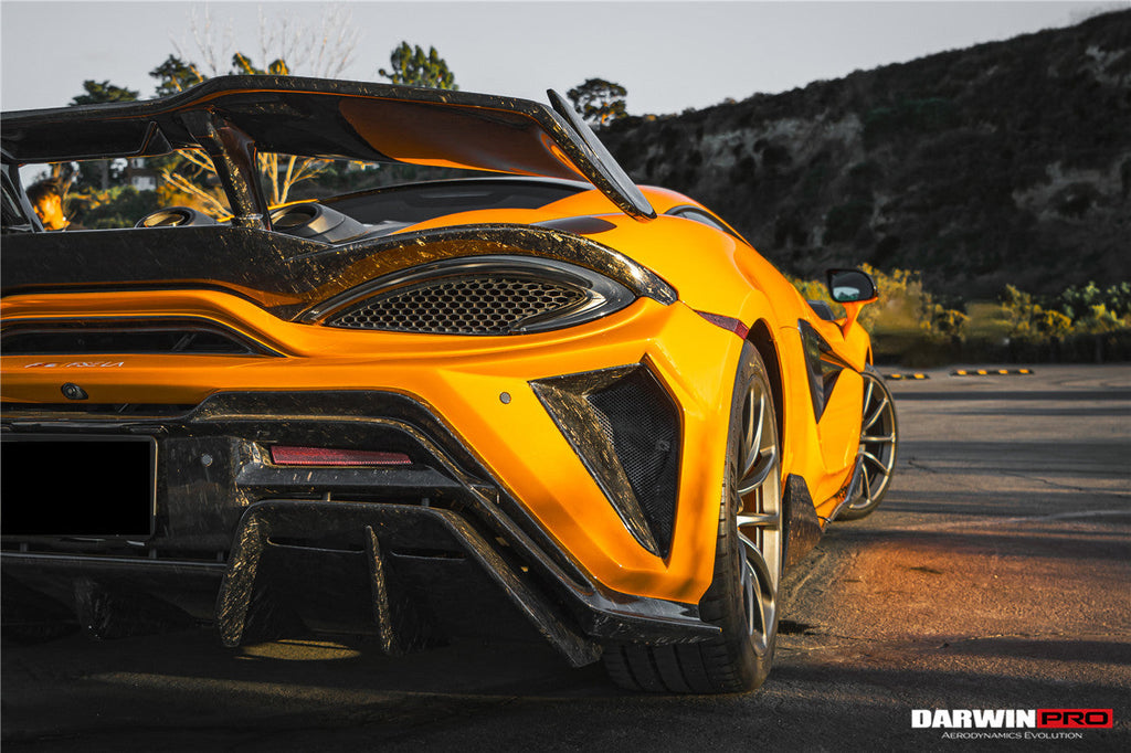Darwinpro 2015-2021 McLaren 540c & 570s BKSS Style Rear Bumper and Wing and Engine Trunk and Exhaust