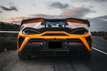 Load image into Gallery viewer, DarwinPRO 2018-2021 McLaren 600lt BKSS Style Partial Carbon Fiber Rear Bumper