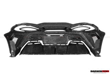 Load image into Gallery viewer, DarwinPRO 2018-2021 McLaren 600lt BKSS Style Partial Carbon Fiber Rear Bumper