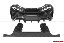 Load image into Gallery viewer, DarwinPRO 2018-2021 McLaren 600lt BKSS Style Partial Carbon Fiber Rear Bumper