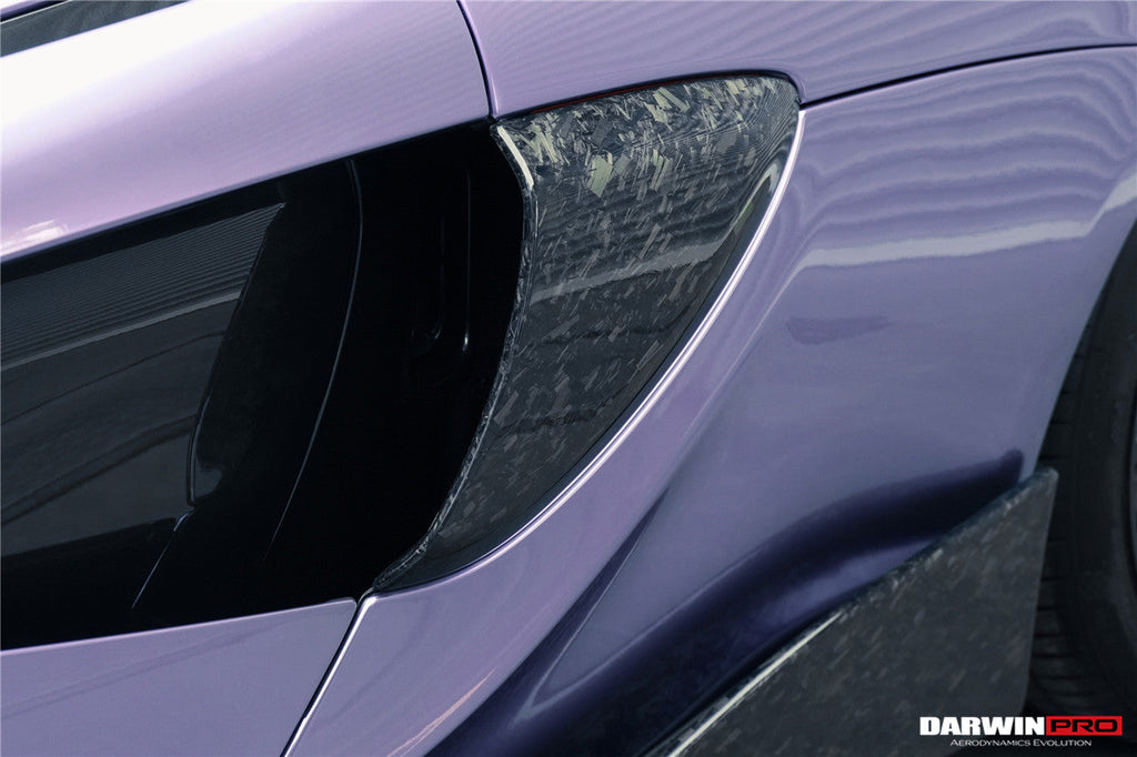 2018-2021 McLaren 600lt Carbon Fiber Quarter Panel Side Scoops