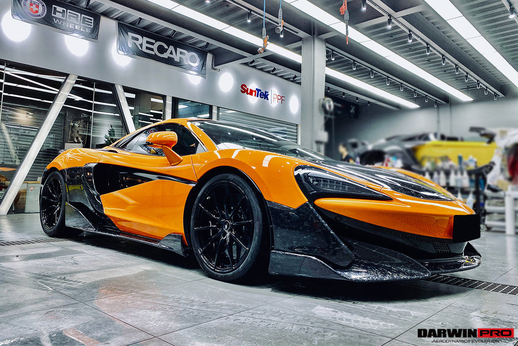 2018-2021 McLaren 600lt Cabon Fiber Quarter Panel Rear Side Skirts