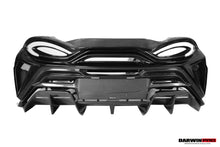 Load image into Gallery viewer, DarwinPRO 2018-2021 McLaren 600lt BKSS Style Partial Carbon Fiber Rear Bumper