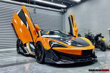 Load image into Gallery viewer, DarwinPRO 2018-2021 McLaren 600lt Carbon Fiber Front Bumper Side Splitter