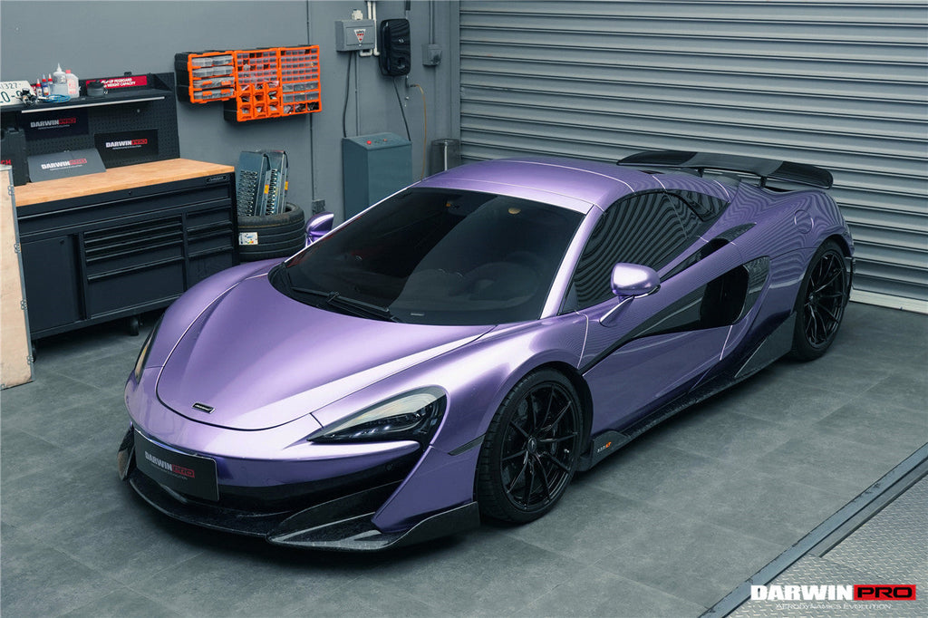 DarwinPRO 2018-2021 McLaren 600lt Carbon Fiber Front Bumper Lip