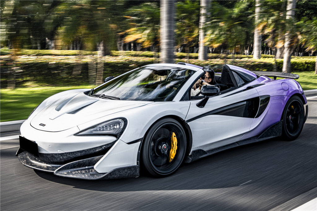 2015-2021 McLaren 600lt 540C 570S Cabon Fiber Side Skirts Under Board