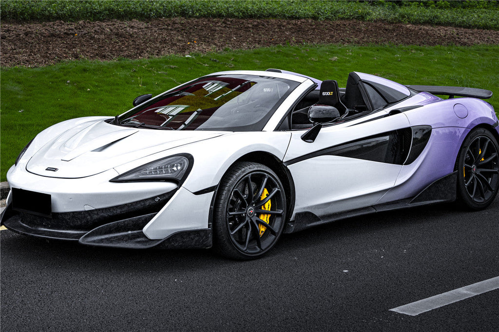 DarwinPRO 2018-2021 McLaren 600lt Carbon Fiber Front Bumper Lip