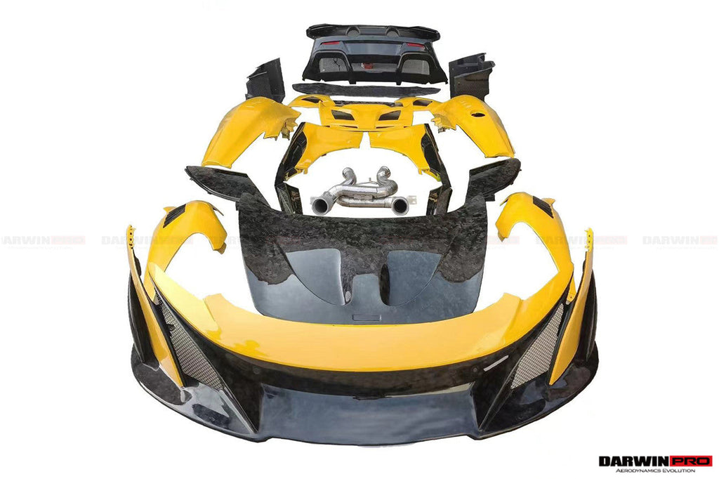 2011-2017 McLaren 650S MP4 12C Full 675LT Style Autoclave Carbon Fiber Body Kit