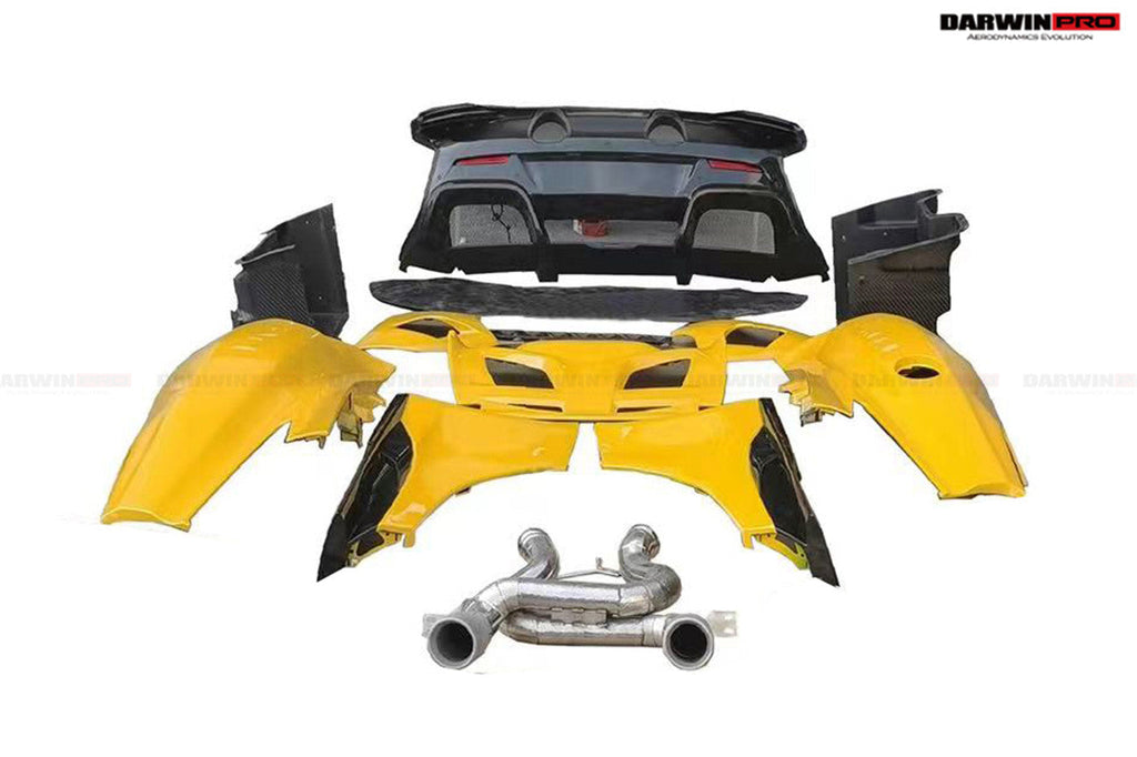 2011-2017 McLaren 650S MP4 12C Full 675LT Style Autoclave Carbon Fiber Body Kit
