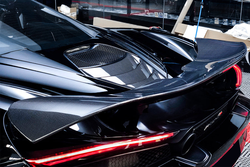 2017-2022 McLaren 720s Coupe Dry Carbon Fiber Engine Hood Replacement
