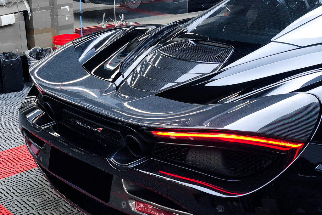2017-2022 McLaren 720s Coupe Dry Carbon Fiber Engine Hood Replacement