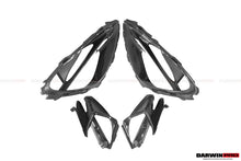 Load image into Gallery viewer, 2017-2023 McLaren 720s Dry Carbon Fiber Headlight Inserts Tim Replacement